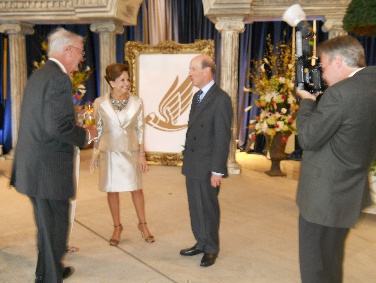 Mr. and Mrs. Hunting at the Gala Event